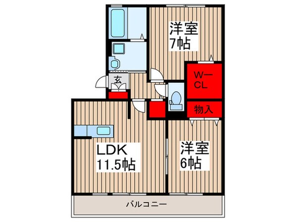 ＳＫＴ参番館の物件間取画像